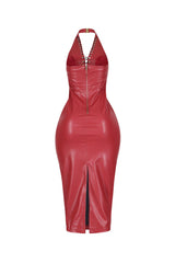 Flex Your Leather Dress
