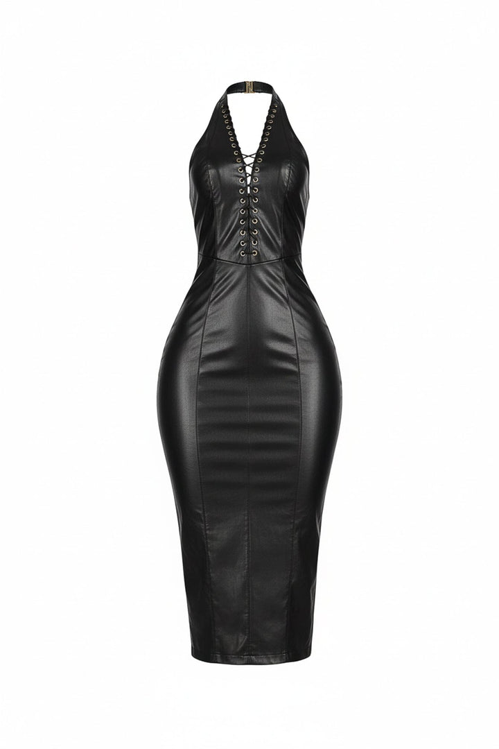 Flex Your Leather Dress