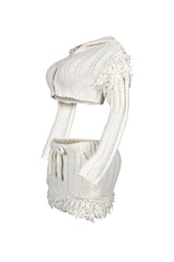Briana Knit Cropped Top &amp; Skirt SET