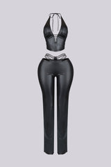 Malina Halter Top &amp; Pants SET