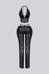 Malina Halter Top &amp; Pants SET