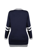 Devyn Oversized Jersey Sweater Top