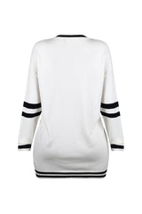 Devyn Oversized Jersey Sweater Top