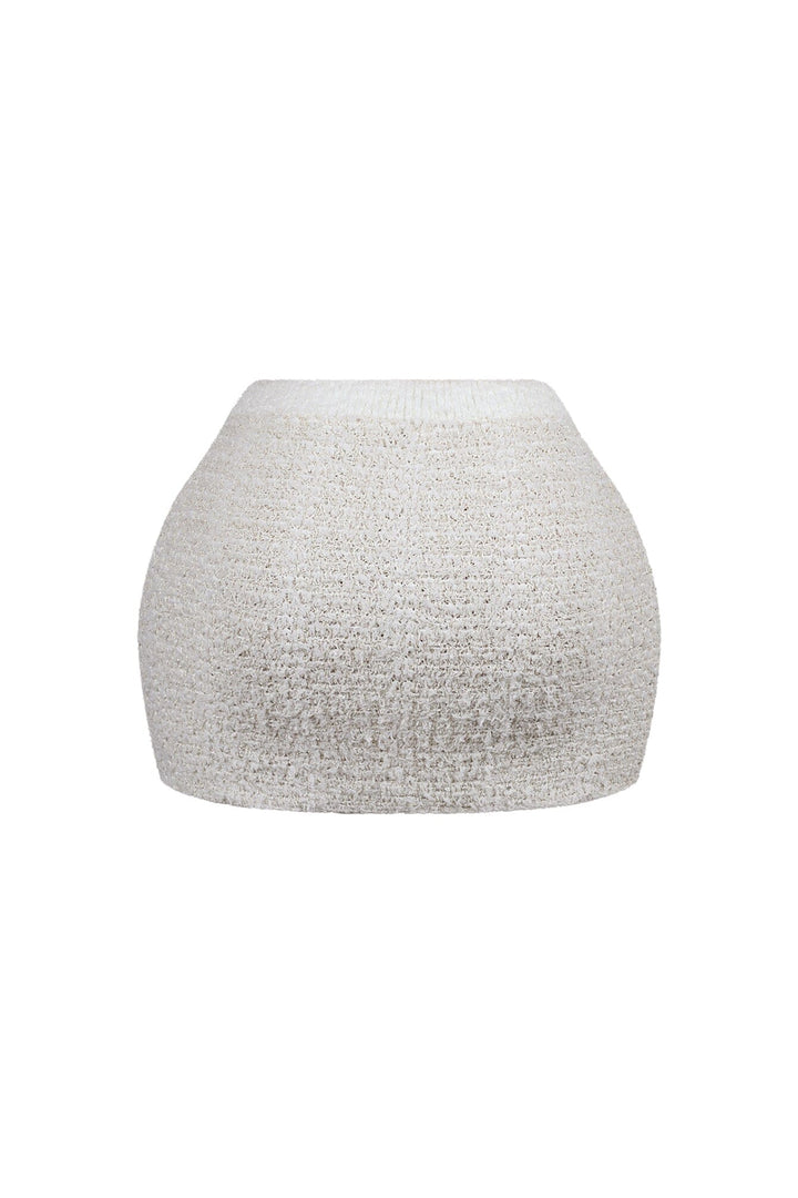 Sasha Lurex Sweater Mini Skirt