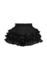 Alise Knit Ruffle Textured Mini Skort