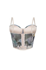 Freya Mesh Sleeveless Corset Top