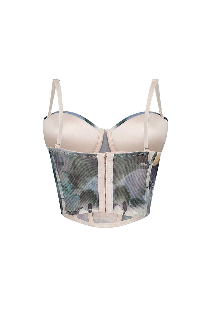 Freya Mesh Sleeveless Corset Top