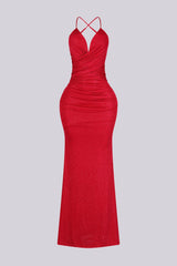 As You Shine Glittering Bustier Dress