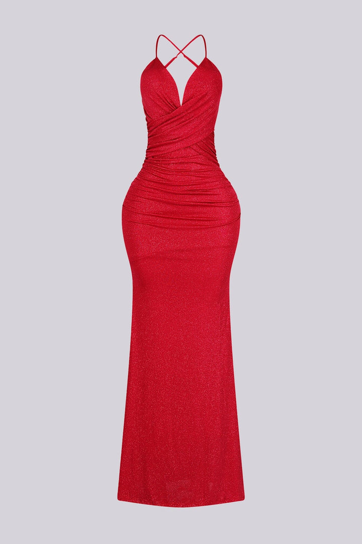 As You Shine Glittering Bustier Dress