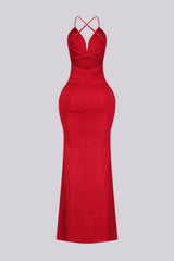 As You Shine Glittering Bustier Dress