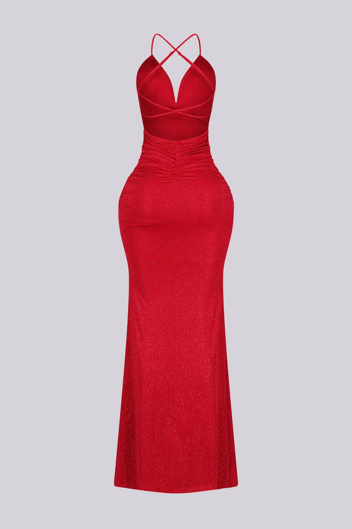 As You Shine Glittering Bustier Dress