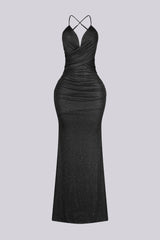 As You Shine Glittering Bustier Dress