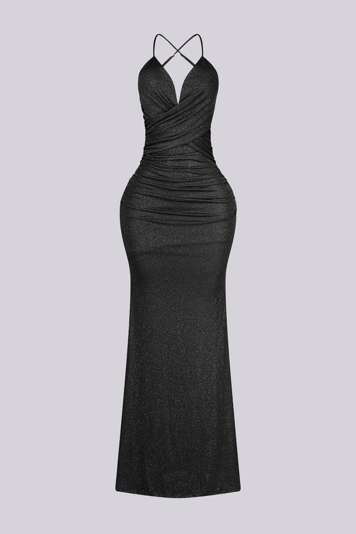 As You Shine Glittering Bustier Dress