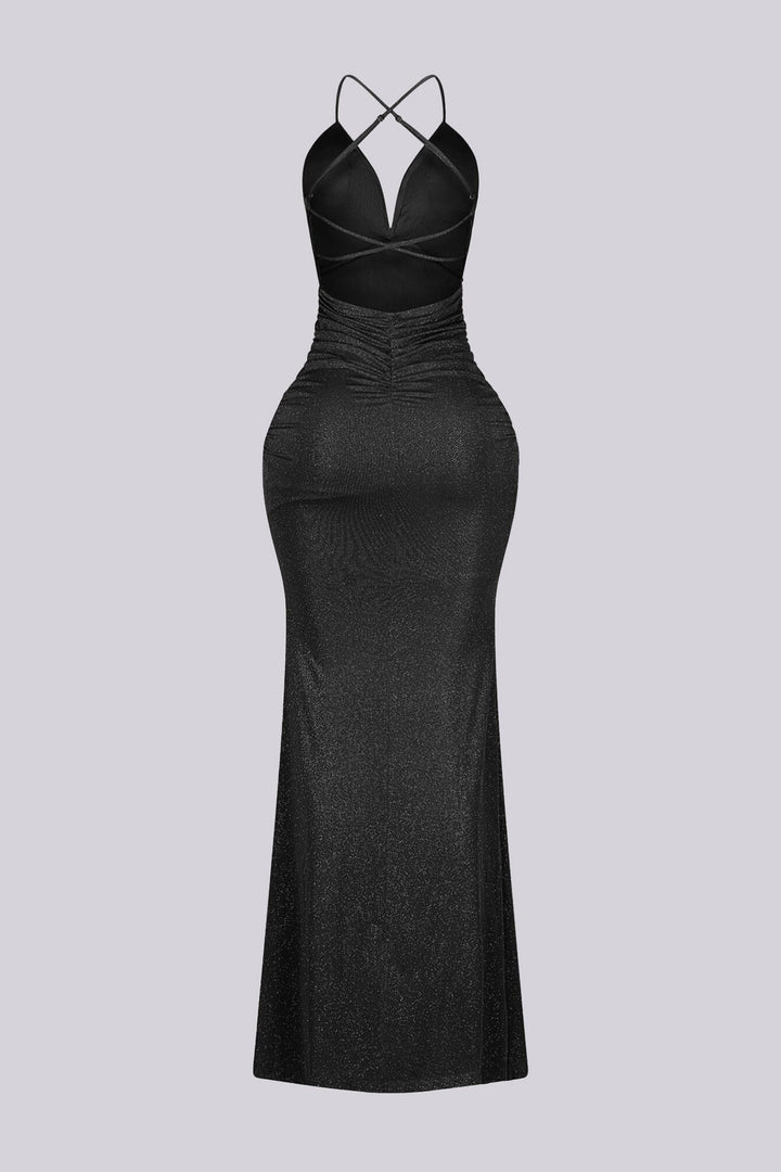 As You Shine Glittering Bustier Dress