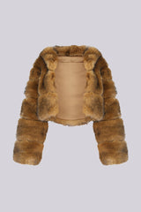 Ever Bloom Faux Fur Jacket