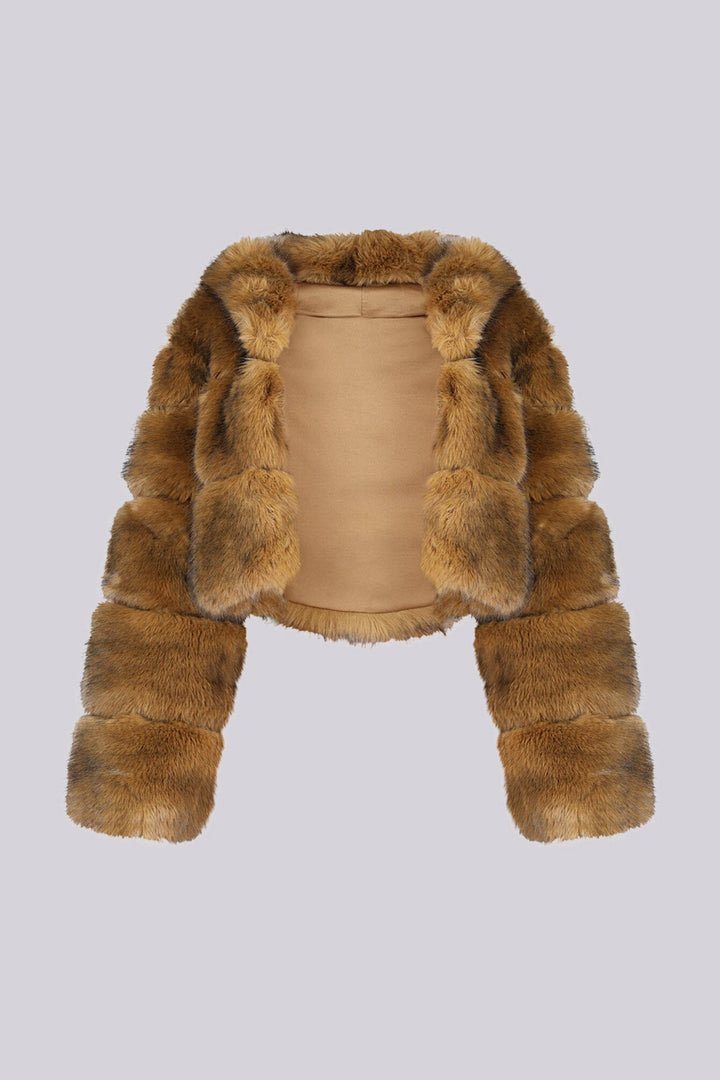 Ever Bloom Faux Fur Jacket