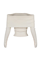 Jelena Off Shoulder Sweater Top