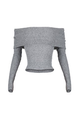 Jelena Off Shoulder Sweater Top