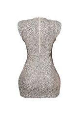Time To Sparkle Padded Mini Dress
