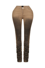 Lisa Airbrushed Ruched Pants