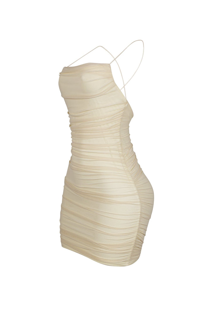 Kimberly Mesh Mini Dress