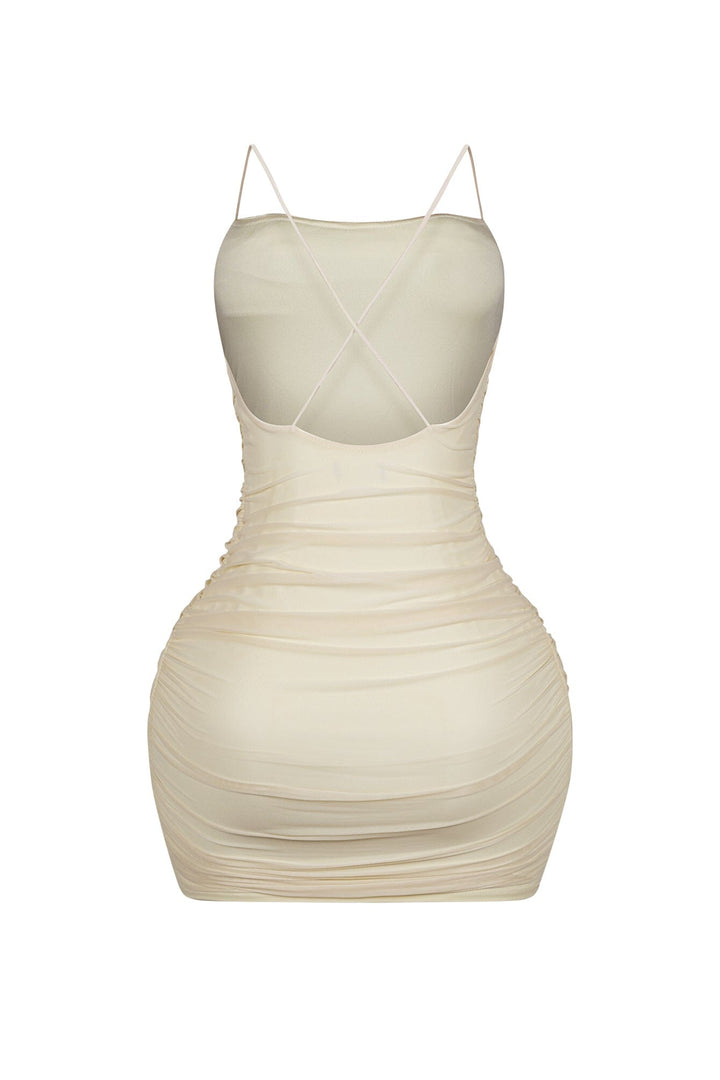 Kimberly Mesh Mini Dress