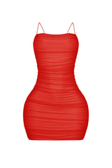 Kimberly Mesh Mini Dress