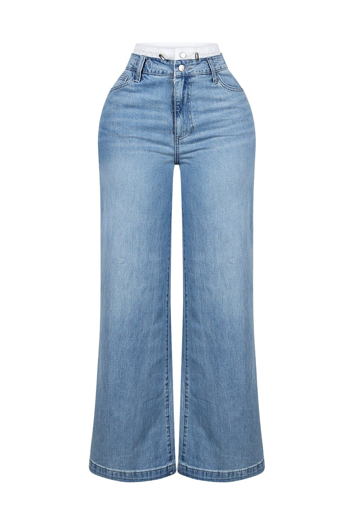 Sheena Straight Denim Jeans