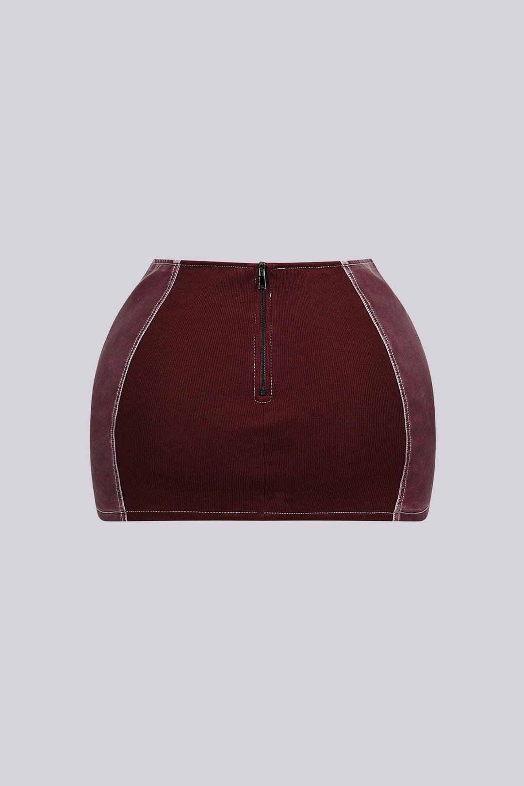 Robyn Faux Leather Low Rise Micro Skirt