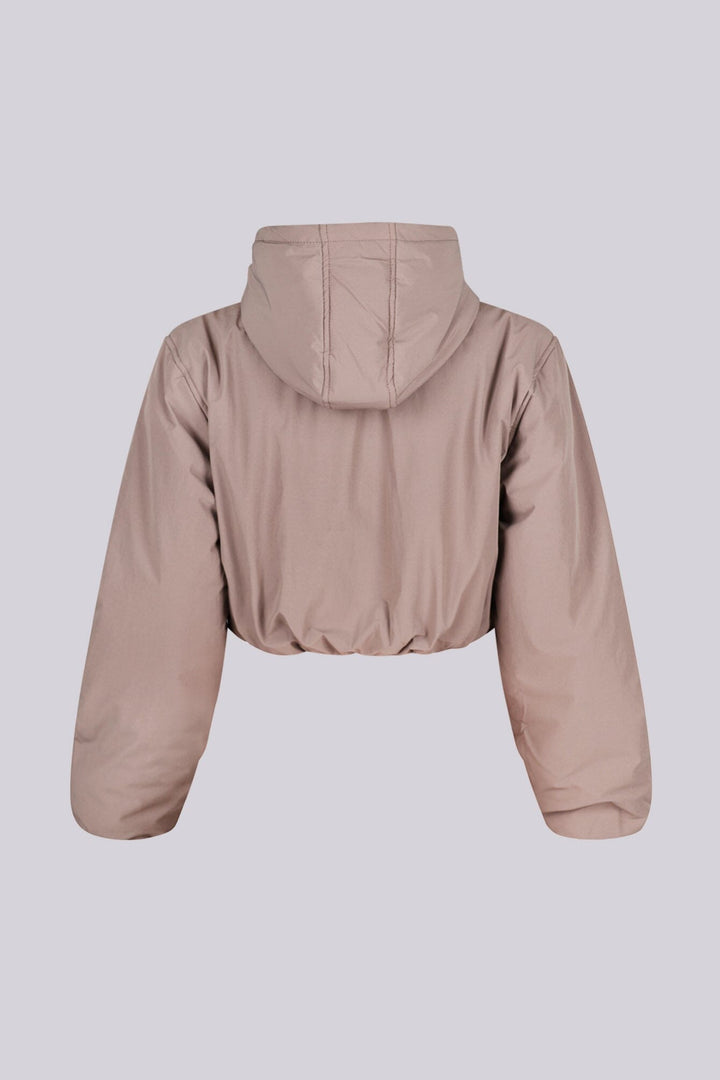 Hugging Winter Puffer Cropped Jacket