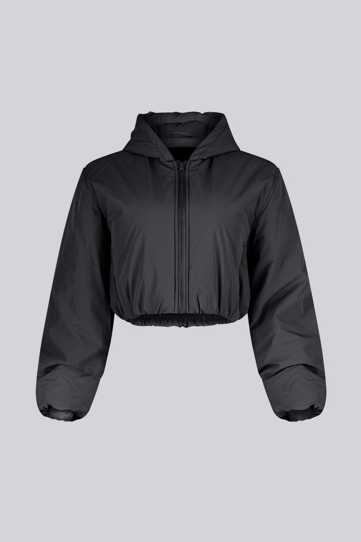 Hugging Winter Puffer Cropped Jacket