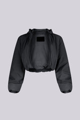 Hugging Winter Puffer Cropped Jacket