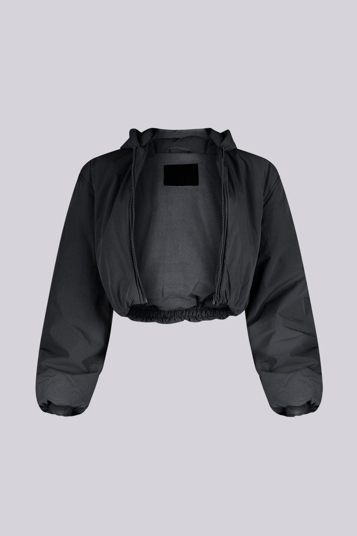 Hugging Winter Puffer Cropped Jacket