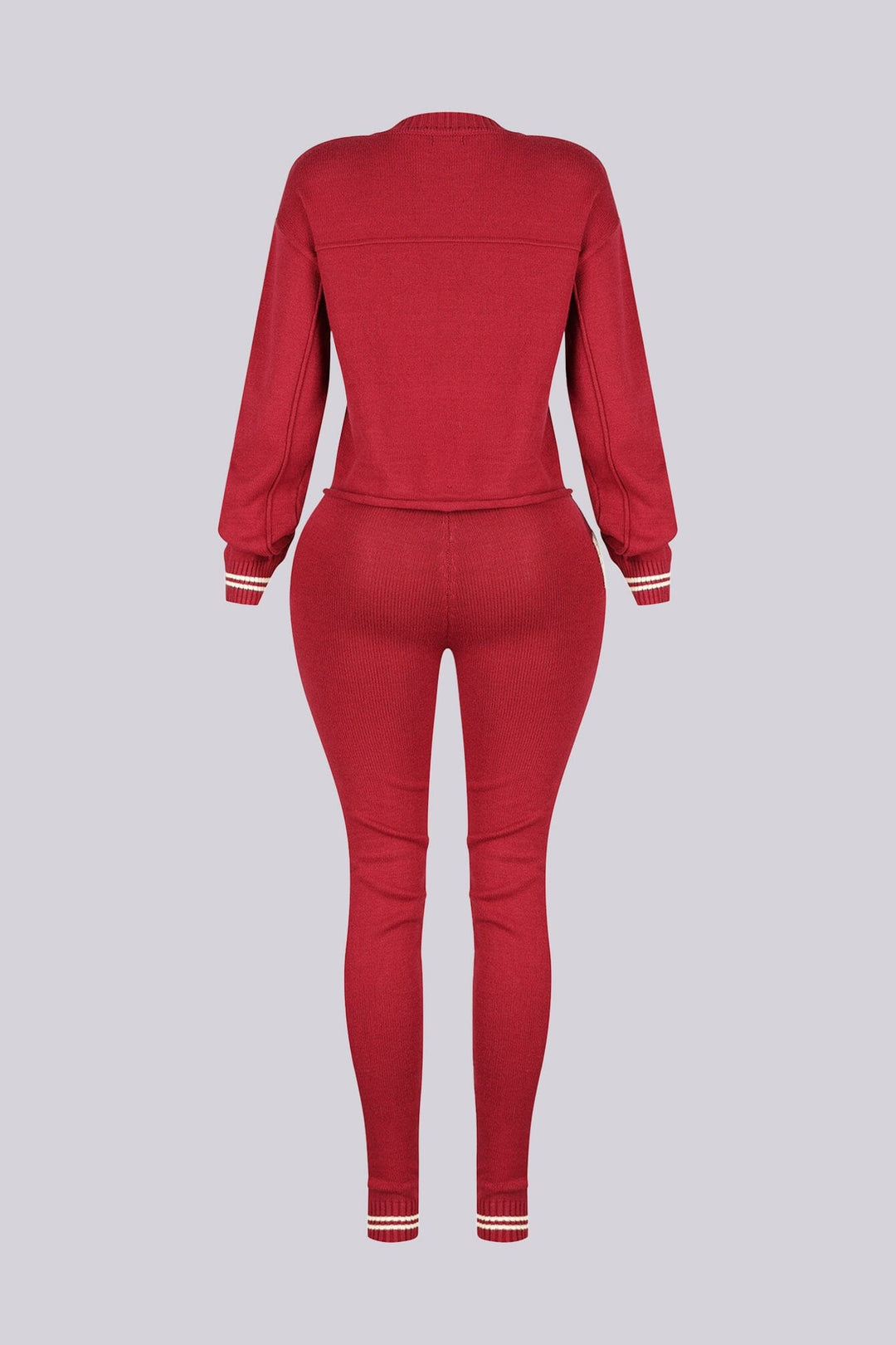 Zarah Knit 06 Graphic Top &amp; Leggings SET