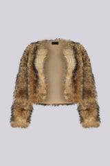 Base Theory Faux Fur Jacket