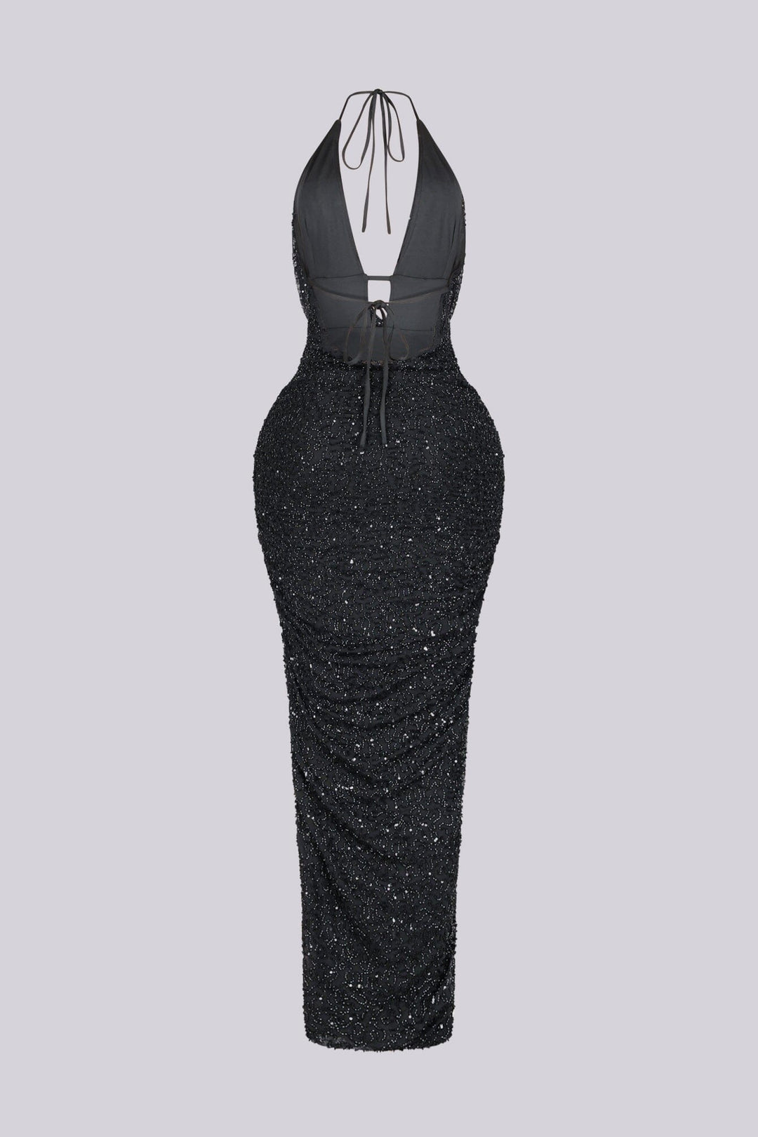 mami beaded halter neck maxi dress Mami Beaded Halter Neck Maxi Dress by Kilentar