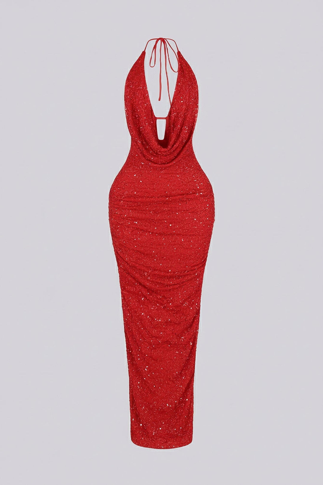 mami beaded halter neck maxi dress Mami Beaded Halter Neck Maxi Dress by Kilentar