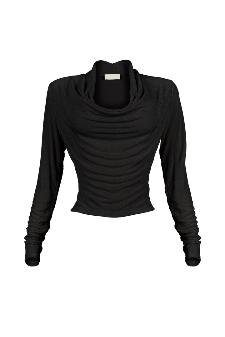 Teresa Front Drape Top