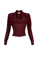 Teresa Front Drape Top