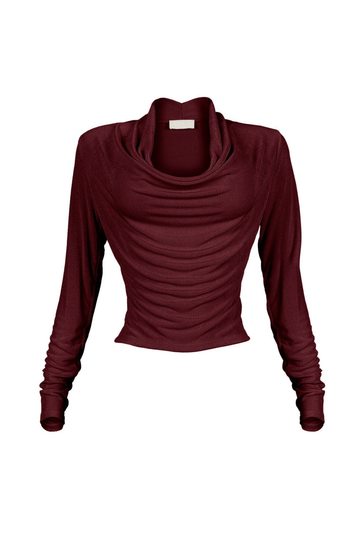 Teresa Front Drape Top