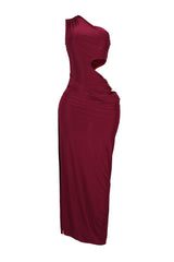 Stormy One Shoulder Maxi Dress