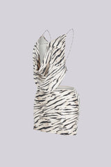 Zebra Sequin Halter Top &amp; Skirt SET