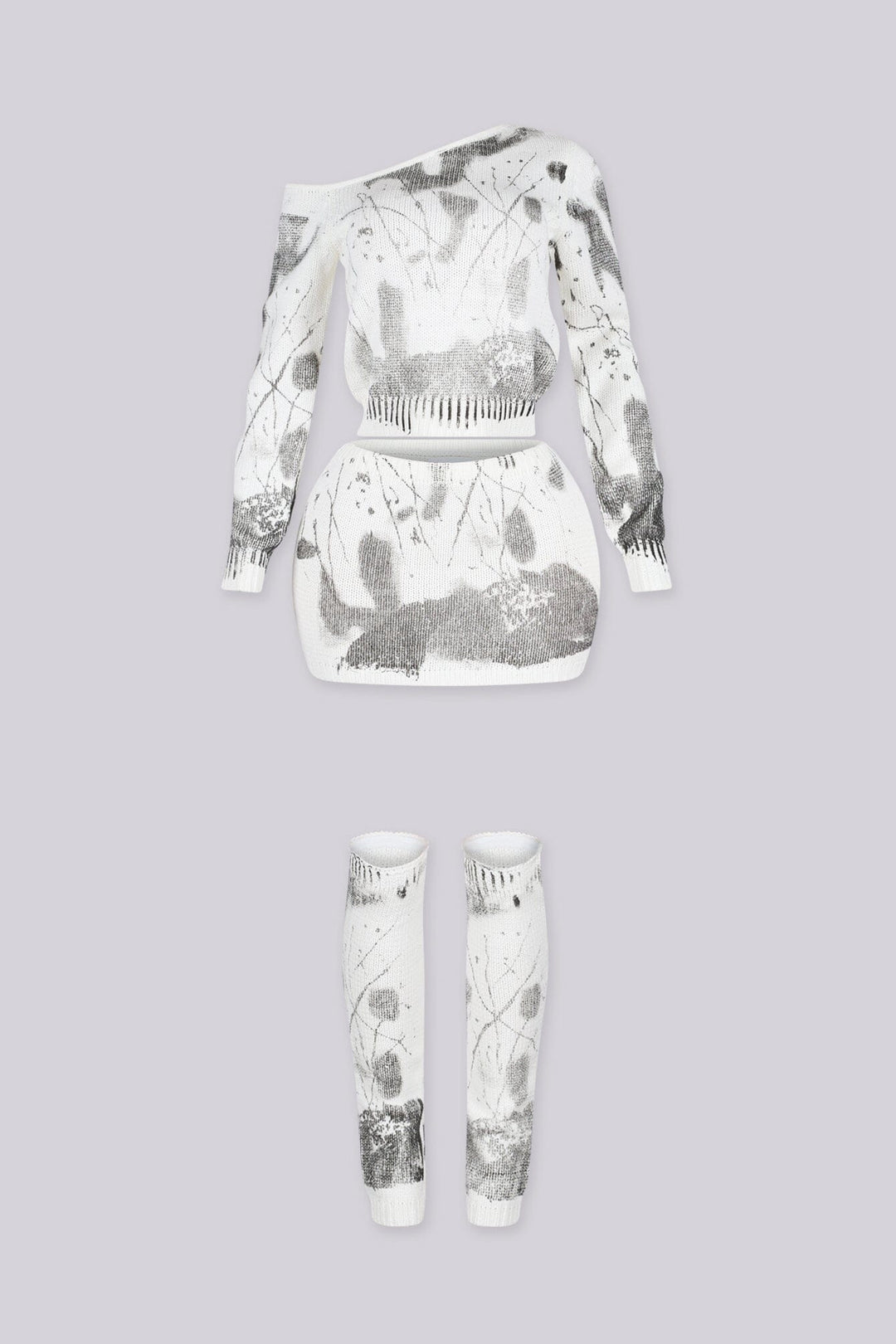 Hush Cozy Top &amp; Skirt Leg Warmers SET