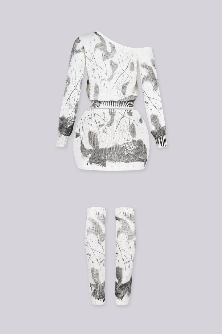 Hush Cozy Top &amp; Skirt Leg Warmers SET