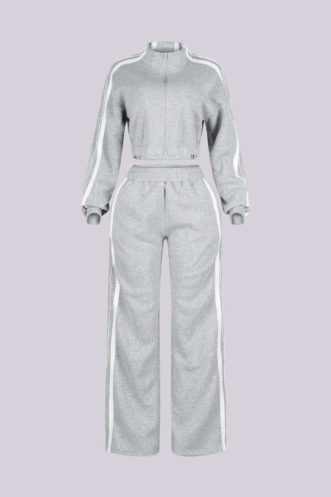 Chill Motion Striped Jacket &amp; Pants SET