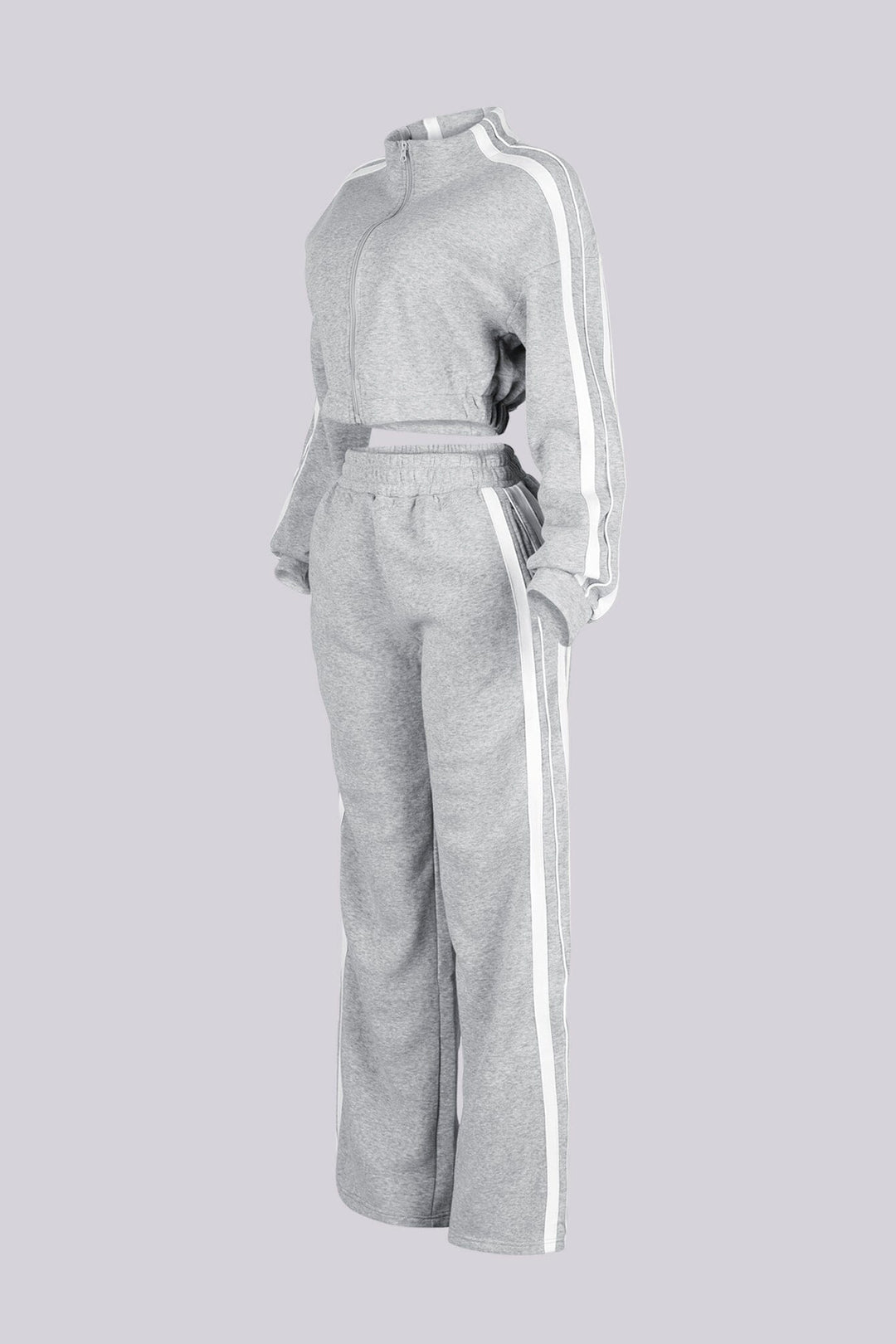 Chill Motion Striped Jacket &amp; Pants SET