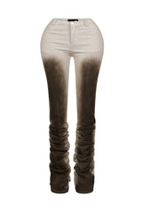 Lisa Airbrushed Ruched Pants
