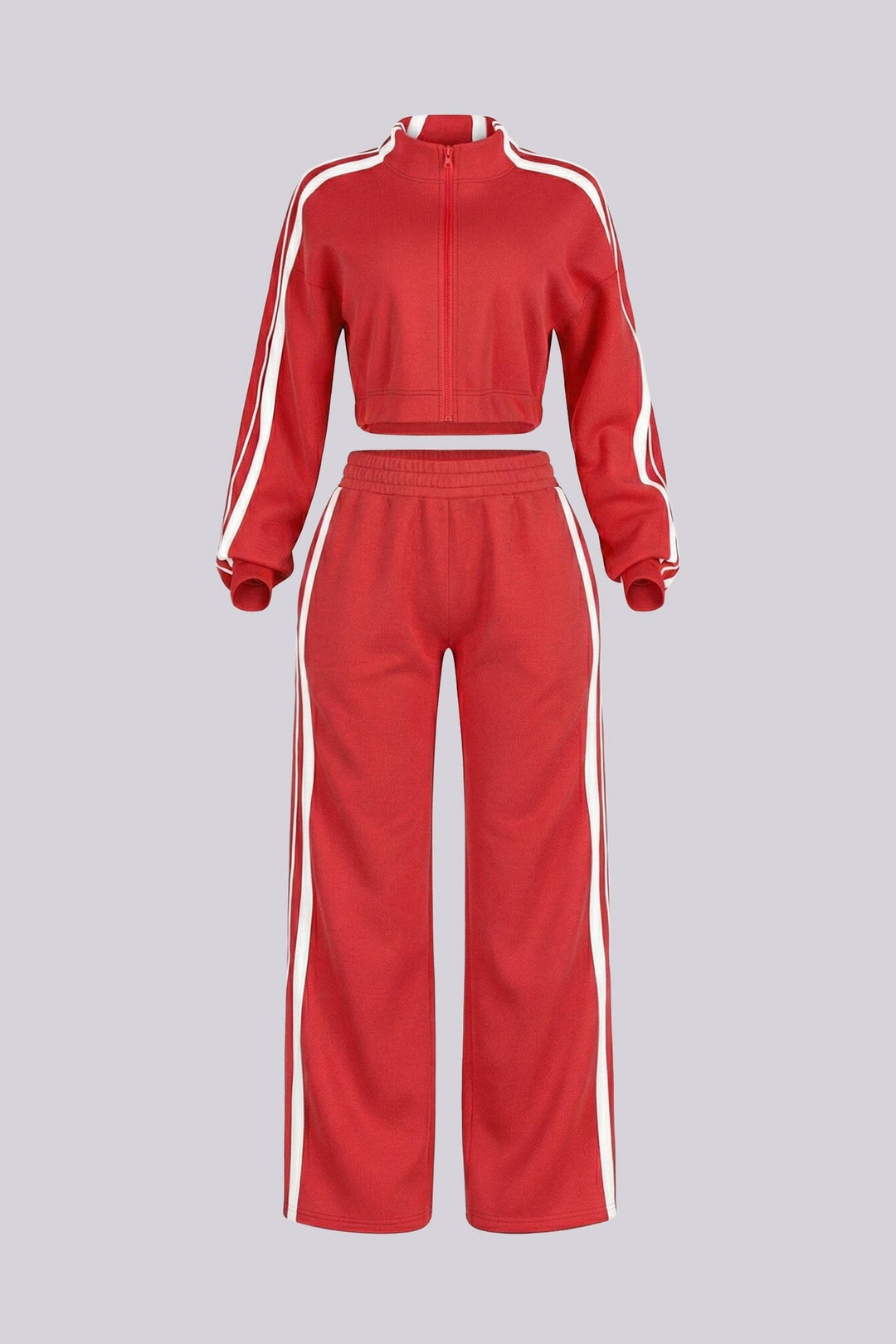Chill Motion Striped Jacket &amp; Pants SET