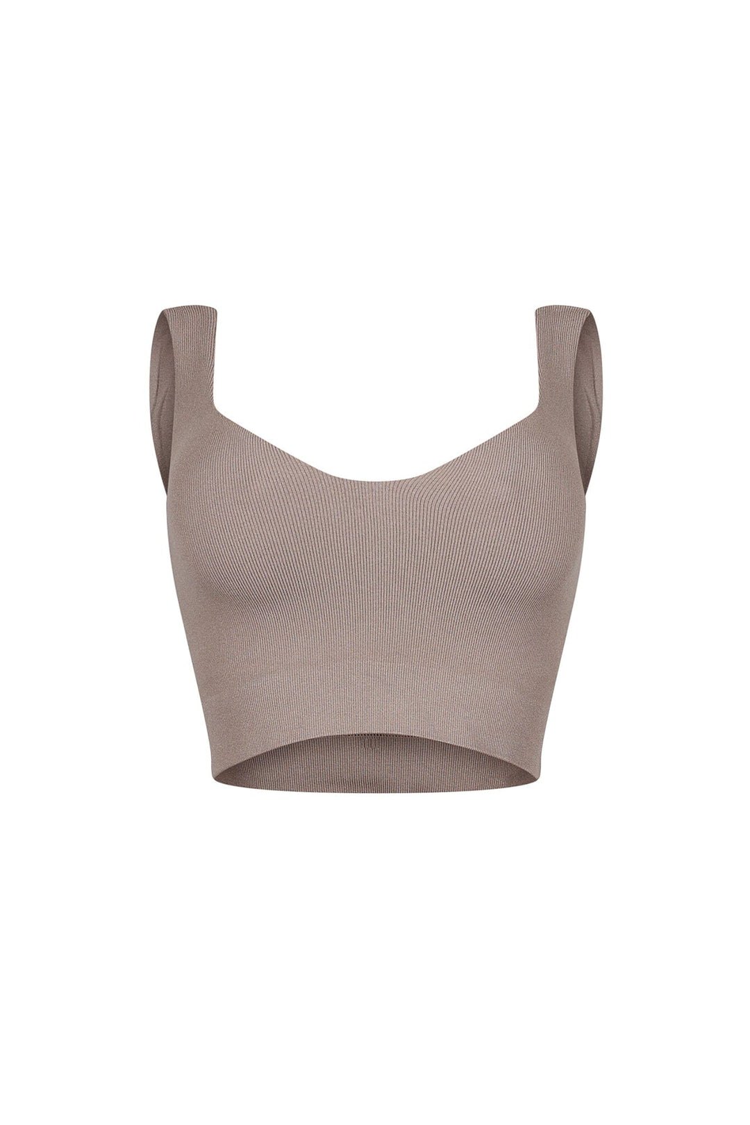 Larisa Seamless Heart Neck Sleeveless Top