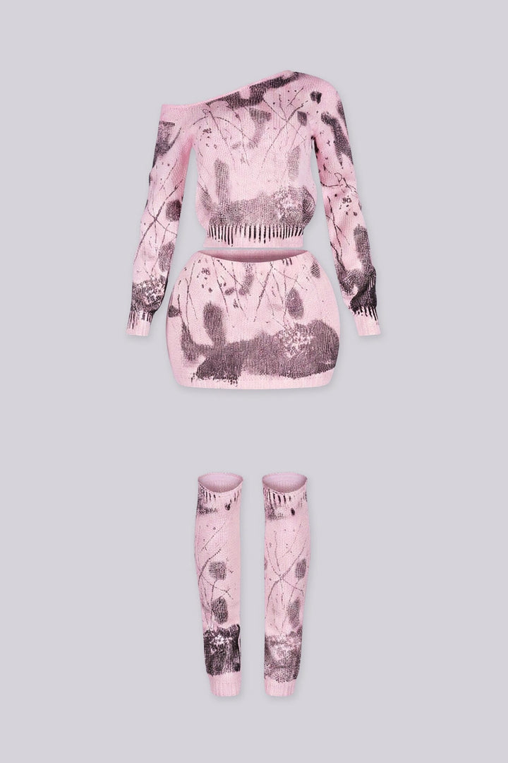 Hush Cozy Top &amp; Skirt Leg Warmers SET